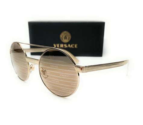 versace ve2210 sunglasses|Versace Ve2210 52mm Female Round Sunglasses .